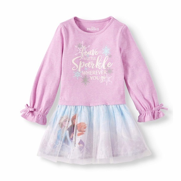 Disney Other - Disney Frozen Elsa Anna sparkly dress